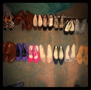 Assorted heels various name brands